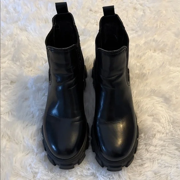 Black Chunky Circus NY by Sam Edelman Boots - Picture 2 of 7